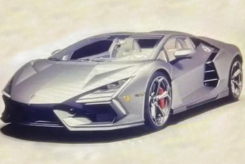Раскрыта внешность преемника Lamborghini Aventador