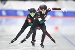 Белорусские конькобежцы завоевали бронзу на Играх «Дети Азии»