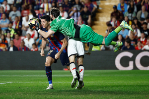 «Барселона» потерпела поражение от «Райо Вальекано» в матче Примеры