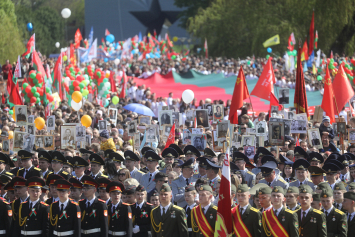 Фотофакт. По всей Беларуси прошли праздничные мероприятия в честь Дня Победы