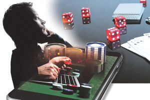  Житель Лунинца, проиграв в онлайн-казино, пошел на преступление