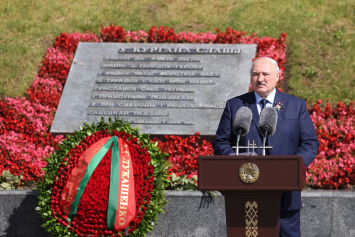 В День Независимости местом памяти и торжеств стал мемориальный комплекс «Курган Славы»