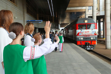 В канун Дня Независимости в Минск прибыл «Поезд Памяти» 