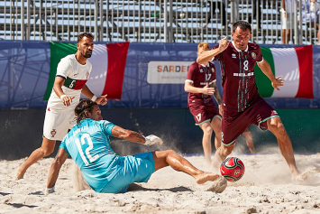 Сборная Беларуси по пляжному футболу вошла в тройку лучших команд Европы