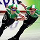 Конькобежцы разыграли медали чемпионата Беларуси в спринтерском многоборье