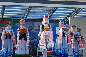 Праздник чувствуется везде – гости фестиваля «Дажынкі-2023» в Шарковщине