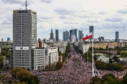 Миллион сердец в центре Варшавы