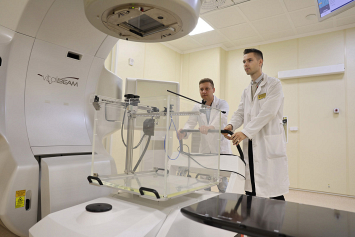В Могилевском областном онкодиспансере готовят к запуску новейшее оборудование для лучевой терапии