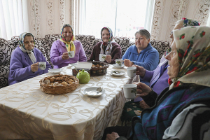 «Дом надежды» в агрогородке Грозово Копыльского района собрал под одной крышей шесть старушек