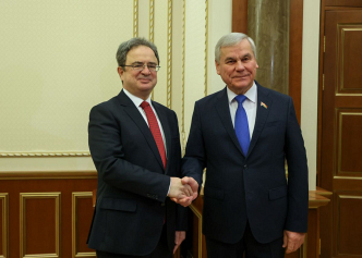 Андрейченко встретился с Чрезвычайным и Полномочным Послом Турецкой Республики Мустафой Озджаном