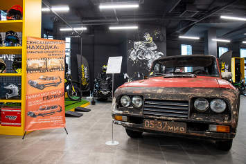 Фотофакт. Выставка старых самодельных автомобилей «Гаражные находки» проходит в Минске