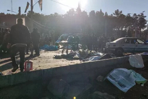 Член иранского парламента рассказал о четырех взрывах на кладбище, где похоронен Сулеймани