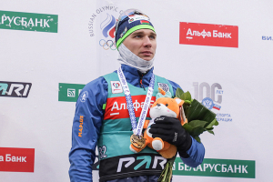 Смольский выиграл гонку преследования на этапе Кубка Содружества по биатлону в «Раубичах»