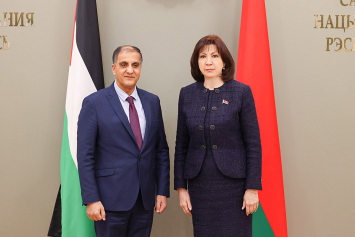 О чем говорила Наталья Кочанова на встрече с послом Палестины