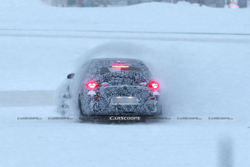 Mercedes-AMG CLA заметили в ходе зимних тестов