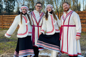 О чести и ценностях настоящих белорусов поют участники новой на нашей эстраде фолк-группы «Добрыя людзi»