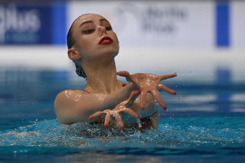 Василина Хондошко завоевала первую в истории белорусского синхронного плавания медаль на чемпионатах мира