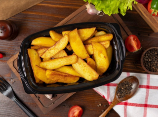 Рецепт приготовления хрустящей картошки по-деревенски за 30 минут в домашних условиях