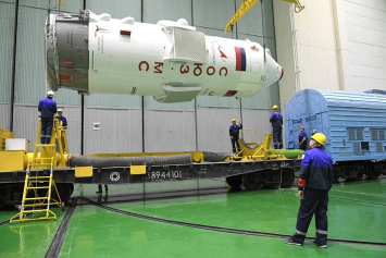 «Союз МС-25», на котором полетит в космос представительница Беларуси, готов к общей сборке с ракетой-носителем