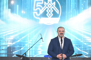 Виктор Лукашенко поздравил спортивный комплекс «Раубичи» с 50-летием