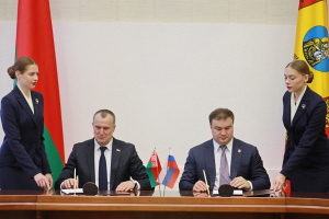 Экономика, культура, военно-патриотическое воспитание – Могилев и Омск подписали соглашение о сотрудничестве