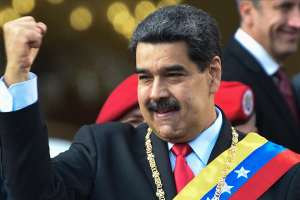 Мадуро рассказал о попытке покушения на него на митинге в Каракасе