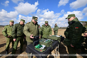 Хренин: Вооруженные Силы Беларуси повышают уровень проверок боеготовности