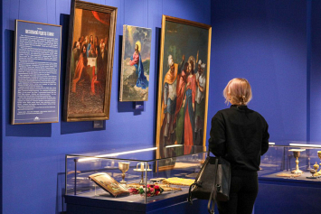 Уникальная пасхальная выставка открылась в Гродненском музее истории религии