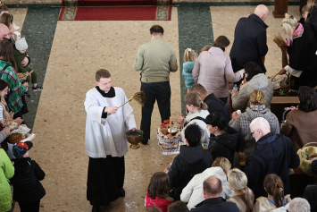 Фоторепортаж. Католики встречают светлый праздник Христово Воскресение