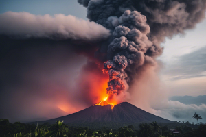 Из-за извержения вулкана Руанг в Индонезии эвакуированы свыше 800 человек