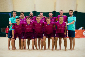 Белорусы с победы стартовали на турнире по пляжному футболу в Санкт-Петербурге