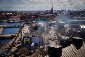 В Копенгагене реконструкция здания биржи после пожара может потребовать вложений в размере $ 143 млн