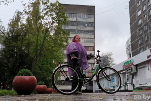 #30днейнавелосипеде: корреспондент sb.by присоединилась к всемирной акции. День 18-й: очень мокрый