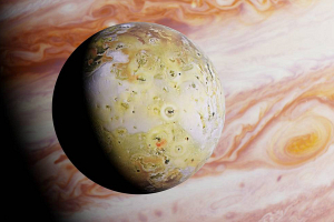 Вулканы на спутнике Юпитера Ио непрерывно извергаются более 4,5 миллиарда лет