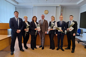 В Гомельском областном суде шесть впервые назначенных судей принесли присягу