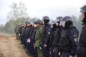 В Борисовском районе следователи, эксперты и военнослужащие провели совместные учения