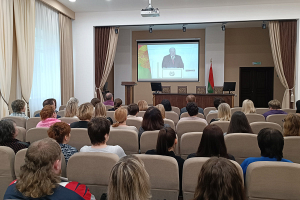 В ОАО «Гомельдрев» речь Президента на ВНС смотрели представители всех поколений заводчан