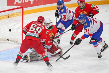 Молодежная сборная Беларуси по хоккею потерпела первое поражение на турнире в Новосибирске