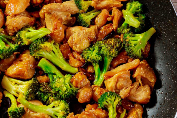 Рецепт приготовления жареной говядины с брокколи по-китайски