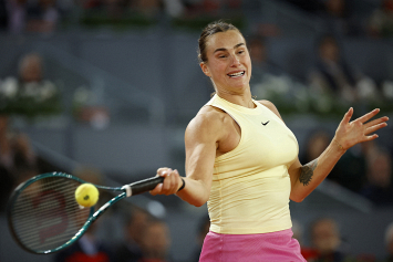 Соболенко одержала волевую победу над Рыбакиной в полуфинале теннисного турнира в Мадриде