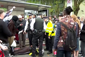 Десятки человек арестованы после проведения акции протеста в Лондоне из-за условий содержания мигрантов