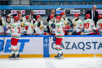 Сборная Беларуси обыграла казахстанцев на международном турнире по хоккею в Астане