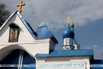 Лукашенко на Пасху приехал в Свято-Ильинский храм в Орше