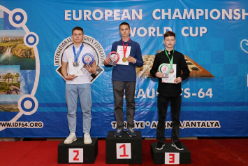 Белорусские спортсмены выиграли 9 медалей на молодежном чемпионате Европы по шашкам-64