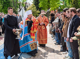 Предстоятель БПЦ митрополит Вениамин в БГУ: попросим, чтобы земля белорусская пребывала в мире и согласии