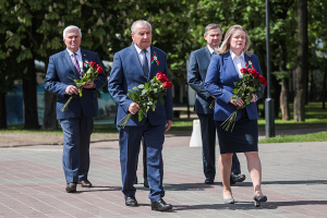 Миклашевич: посещение мест воинской славы – дань глубокого уважения тем, кто отдал жизнь за свободу Беларуси