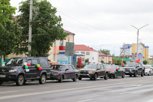 Автопробег «Дорогами Победы» прошел в Житковичском районе 