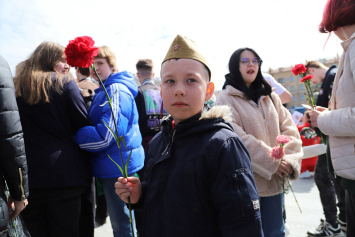 Детсадовец Миша Солонович: «День Победы – это значит нет войны»