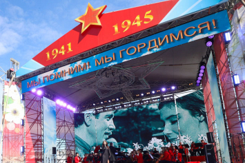 Фотофакт. Праздничный концерт в честь Дня Победы в Минске
