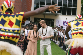 Принц Гарри и Меган прибыли в Нигерию, чтобы принять участие в «Играх непобежденных»
